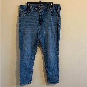 Old Navy Women's Blue Jeans - 18